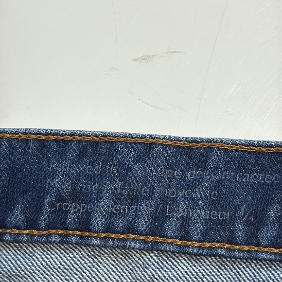 COS Women's Relaxed Fit Cropped Jeans Size 27 - Picture 4 of 9